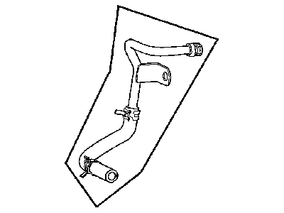 Dodge Neon Transmission Oil Cooler Hose - 4884303AB