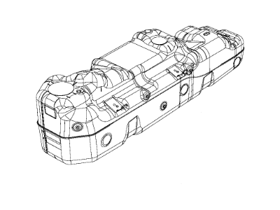 Mopar 68161406AD Fuel Tank