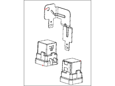 2015 Ram C/V Relay - 68087561AB