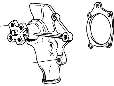 Mopar 5012366AB Engine Cooling Water Pump