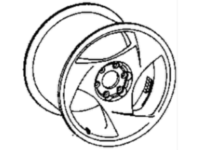 Mopar LB46PAK Front Road Right Wheel