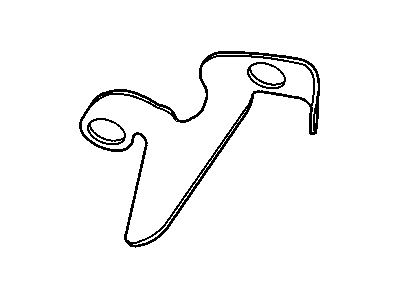 Mopar 4800013AB Bracket-TRANMISSION Differential Pi