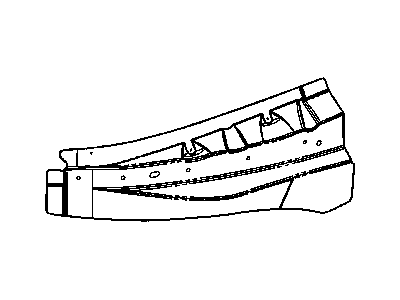 Mopar 4878891AD Bracket-Quarter Panel