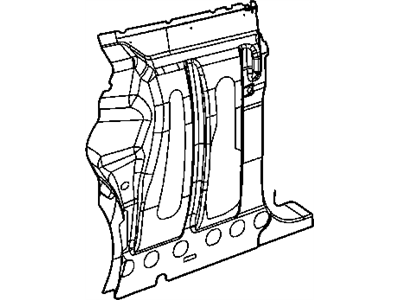 Mopar 5056057AC REINFMNT-Quarter Panel