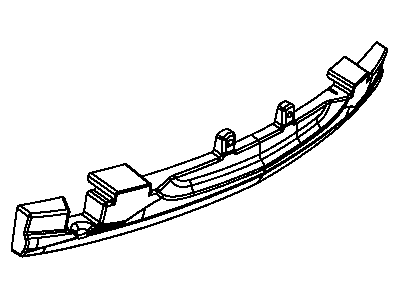 Mopar 68081989AA ABSORBER-Rear Energy