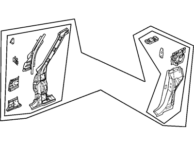 Mopar 5097462AA Panel-Body Side Aperture