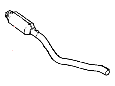 Chrysler Concorde Exhaust Pipe - 4581701AI