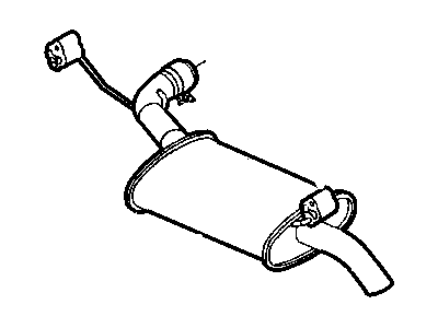 Mopar 4581364AK Resonator-Exhaust