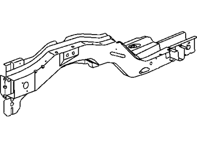 Mopar 4860943AB REINFMNT-Front Side Rail To Dash