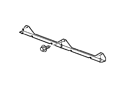 Mopar 4865772AA Bracket-Trunk Pan To Frame CROSSMEMBER