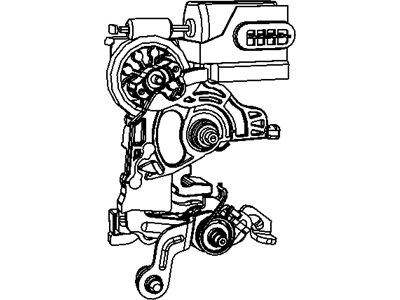 Mopar 4589048AD Rear Door Latch Right