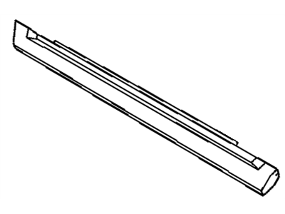 Mopar 5166228AB SILL-Body Side