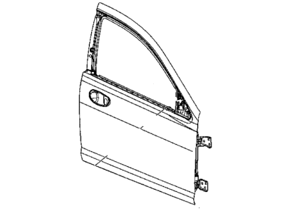 2006 Dodge Stratus Door Seal - 4878996AD