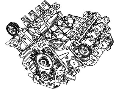 Mopar 68289242AA Engine-Long Block