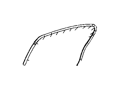 2007 Dodge Magnum Weather Strip - 5065165AH