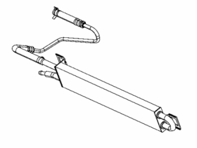 2013 Dodge Charger Power Steering Hose - 5154792AA