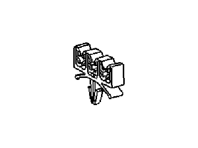 Mopar 5119328AA RETAINER-Brake Line