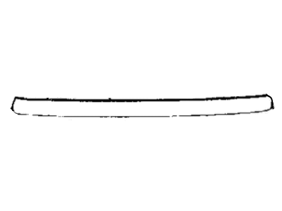 Mopar 4584274 APPLIQUE DECKLID Lower