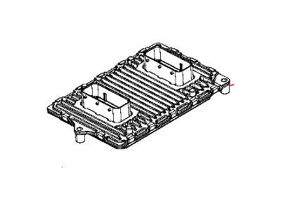 2013 Ram 1500 Engine Control Module - 5150798AD