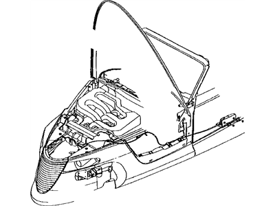 Mopar 4874317 Hood Panel