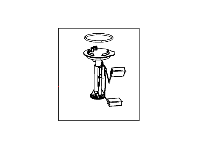 Mopar 68142318AB Auxiliary Fuel Pump Module Kit