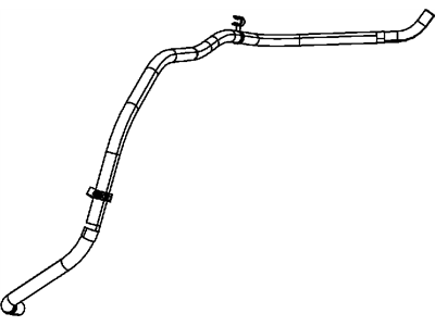 2015 Dodge Journey Brake Booster Vacuum Hose - 5154997AD