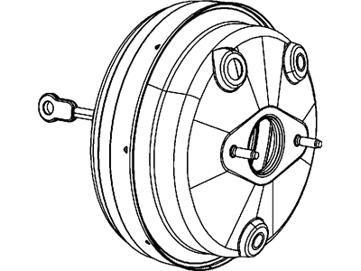 2012 Dodge Journey Brake Booster - 68067672AB