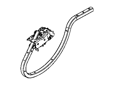 Mopar 68159368AD Hinge-Deck Lid