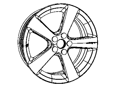 2010 Dodge Caliber Spare Wheel - 1DZ31DD5AB