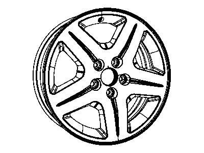 2011 Dodge Caliber Spare Wheel - YW38PAKAC
