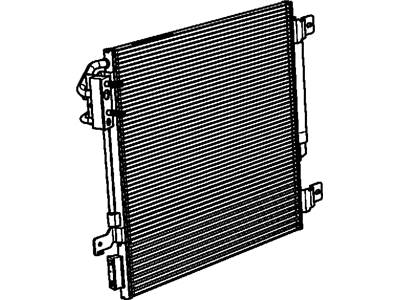 Mopar 55056635AA Cooler-CONDENSER And Trans Cooler