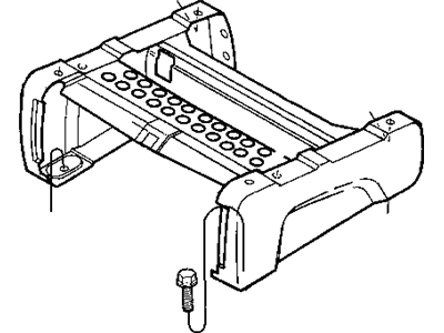 Mopar 4797266 Support-Front STOWAGE Box