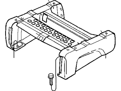 LC341K5 Mopar Seat Riser Illustration 1 of 1