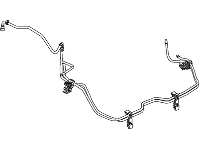 2010 Jeep Grand Cherokee Brake Line - 52124026AI