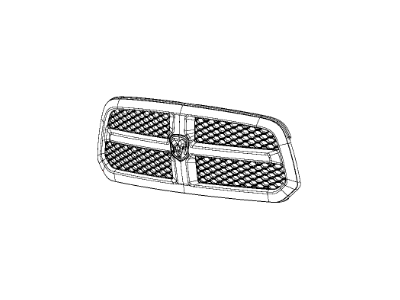 2014 Ram 1500 Grille - 5QX141X8AA