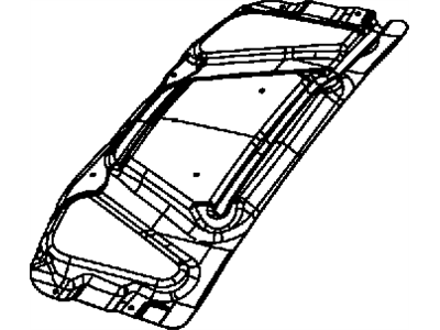 Mopar 5112970AB SILENCER-Hood