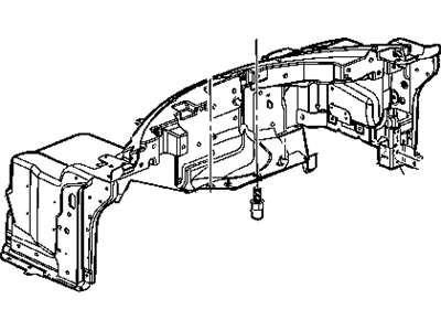 Mopar 5029189AA Bracket-Dash