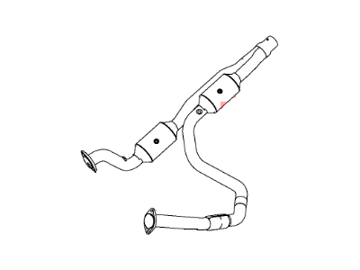 Ram 5500 Catalytic Converter - 68143639AC