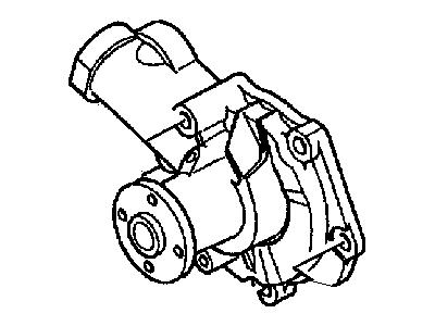 2002 Dodge Stratus Water Pump - MD976464