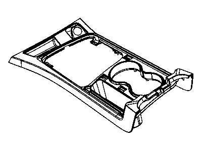 Mopar 1GX261AAAD Bezel-Floor Console