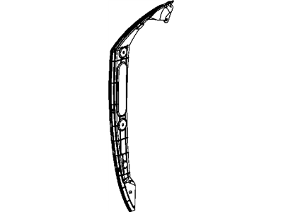 Mopar 55399153AA WEATHERSTRIP-Front Door Mounted