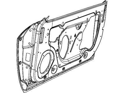 2019 Dodge Challenger Door Seal - 4575881AA