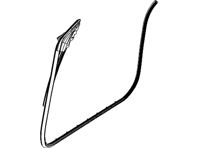 2008 Dodge Challenger Door Seal - 4575888AA