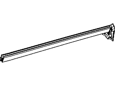 Mopar 4575884AA WEATHERSTRIP-Front Door Belt