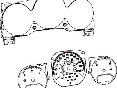 Mopar 68087330AA Cluster-Instrument Panel