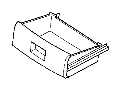 Mopar MW581J3 BOX/BIN-Front Seat Storage