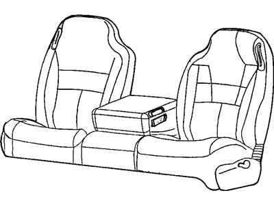 Mopar TC941K5AA Front Seat Cushion