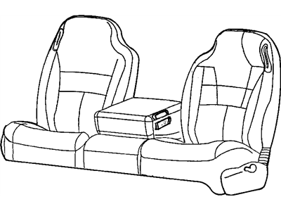 2002 Dodge Ram 3500 Seat Cushion - TC941K5AA