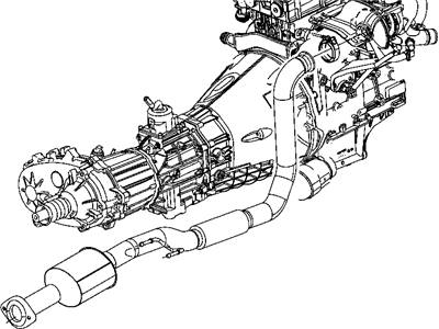 2006 Jeep Liberty Catalytic Converter - 52129140AD