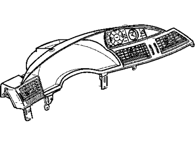 Mopar YS421ZAAA Bezel-Instrument Cluster